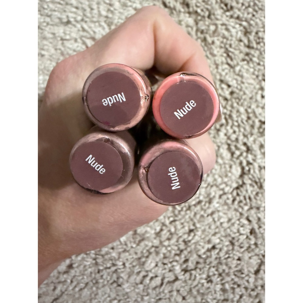 SeneGence LipSense Nude Long Lasting Liquid Lip Color Lot of 4 Sealed 0.25oz